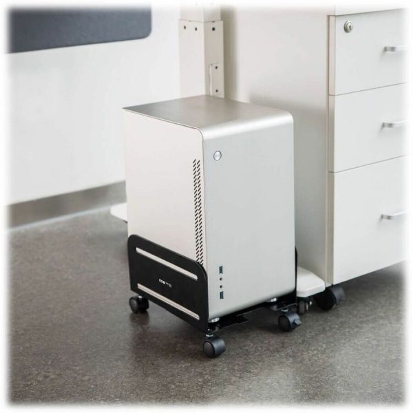 Eaton Tripp Lite Series Mobile CPU Caddy for Computer Towers - Width Adjustable, Locking Casters, Black - Image 3