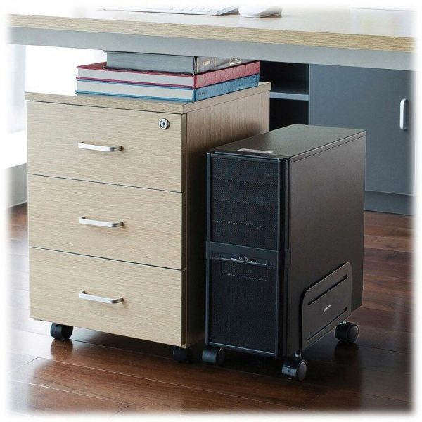 Eaton Tripp Lite Series Mobile CPU Caddy for Computer Towers - Width Adjustable, Locking Casters, Black - Image 4