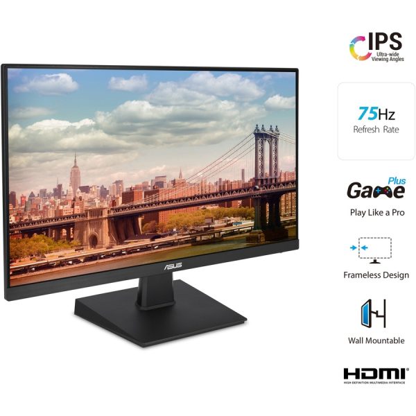 Asus VA27EHE 27" Class Full HD Gaming LCD Monitor - 16:9 - Black - Image 2