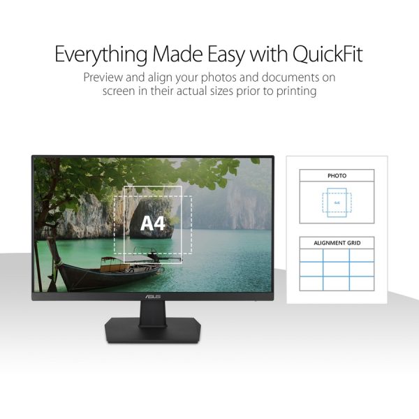 Asus VA27EHE 27" Class Full HD Gaming LCD Monitor - 16:9 - Black - Image 5