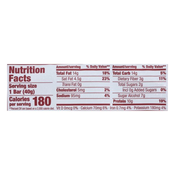 Think! Thin - Bar Keto Prtn Choc Pb Pie - CS of 10-1.41 OZ - Image 3