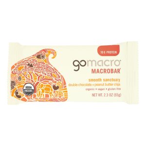 Gomacro - Bar Double Chocolate Peanut Butter Chip - Case of 12-2.3 OZ