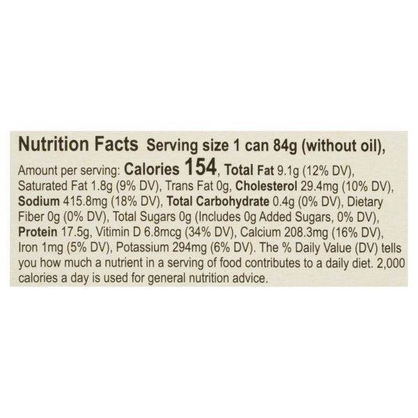 Bar Harbor - Wild Petite Sardines Evoo - Case of 12-4.2 OZ - Image 3