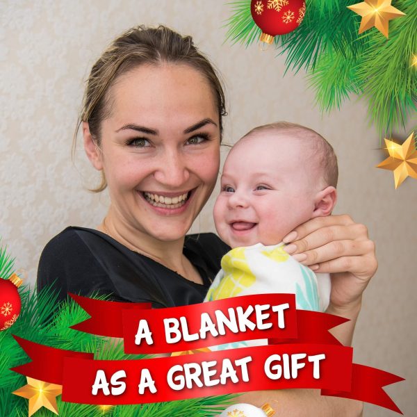 Muslin Swaddle Blanket Large 47 x47  Pineapple Print   Super Soft Breathable Bamboo Cotton for Newborn Infant   Baby Receiving Swaddling Blanket Wrap Boys Girls - Image 9