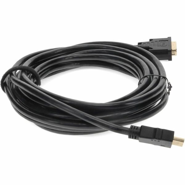 12ft HDMI 1.3 Male to DVI-D Dual Link (24+1 pin) Male Black Cable For Resolution Up to 2560x1600 (WQXGA) - Image 6