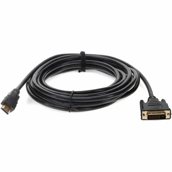 12ft HDMI 1.3 Male to DVI-D Dual Link (24+1 pin) Male Black Cable For Resolution Up to 2560x1600 (WQXGA) - Image 8