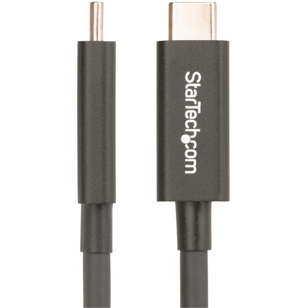 StarTech.com 6ft (2m) Active Thunderbolt 4 Cable, 40Gbps, 100W PD, 4K/8K Video, Intel-Certified, Compatible w/Thunderbolt 3/USB 3.2/DisplayPort - Image 4