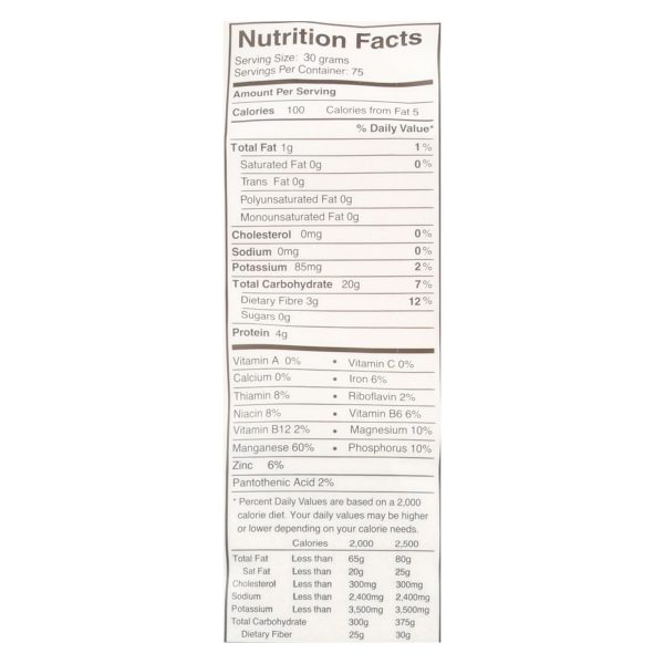 One Degree Organic Foods Whole Wheat Flour - Organic - Case of 4 - 80 oz. - Image 2