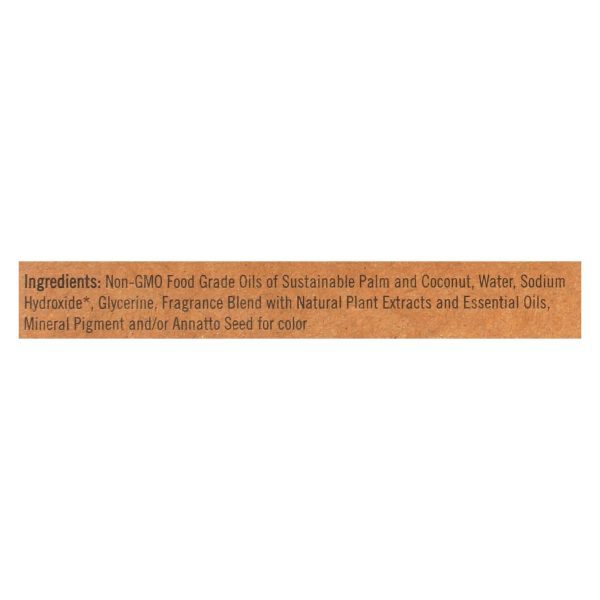Sappo Hill Sandalwood Glycerine Soap - 3.5 oz - Case of 12 - Image 2