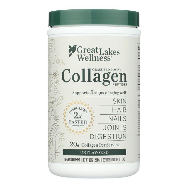 Great Lakes Wellness - Collagen Peptides Unflvrd - EA of 1-10 OZ - Image 2