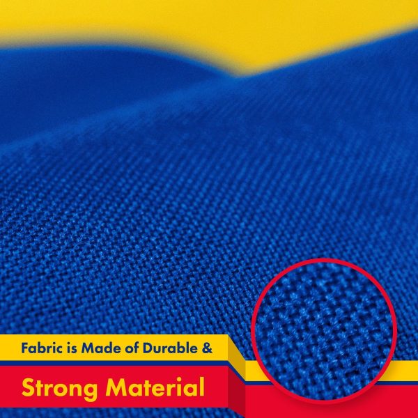 Colombia Colombian Flag 3x5 Ft 2-Pack 150D Printed Polyester By G128 - Image 4
