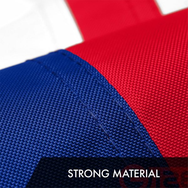 G128 2 Pack: Hawaii HI Hawaiian Flag | 3x5 Ft | ToughWeave Series Embroidered 300D Polyester | Embroidered Design, Indoor/Outdoor, Vibrant Colors, Brass Grommets - Image 4