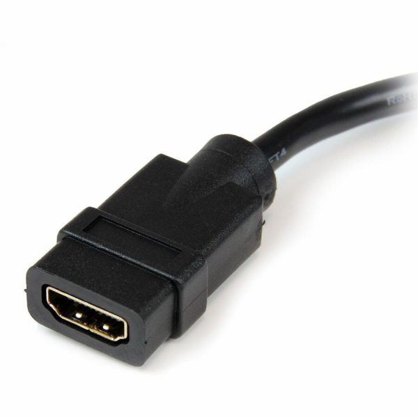 StarTech.com 8in HDMI�® to DVI-D Video Cable Adapter - HDMI Female to DVI Male - Image 2