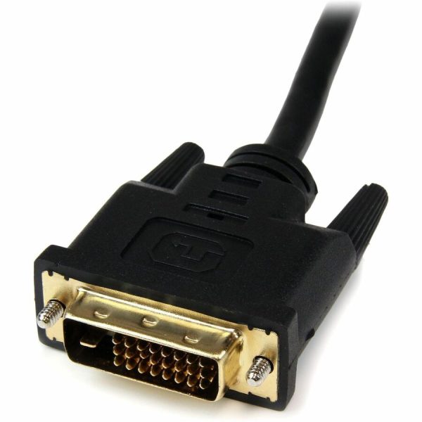 StarTech.com 8in HDMI�® to DVI-D Video Cable Adapter - HDMI Female to DVI Male - Image 3