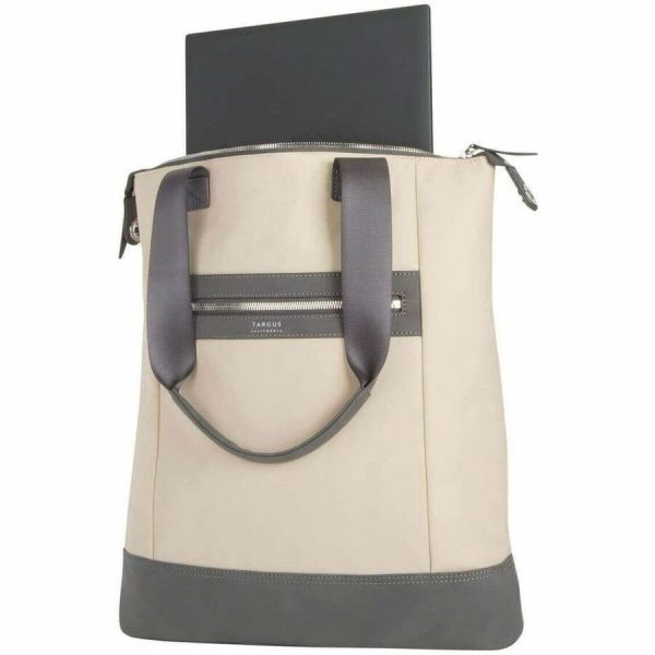 Targus Newport TBO00206GL Carrying Case (Tote) for 15" Notebook, Tablet, Accessories - Tan - Image 2