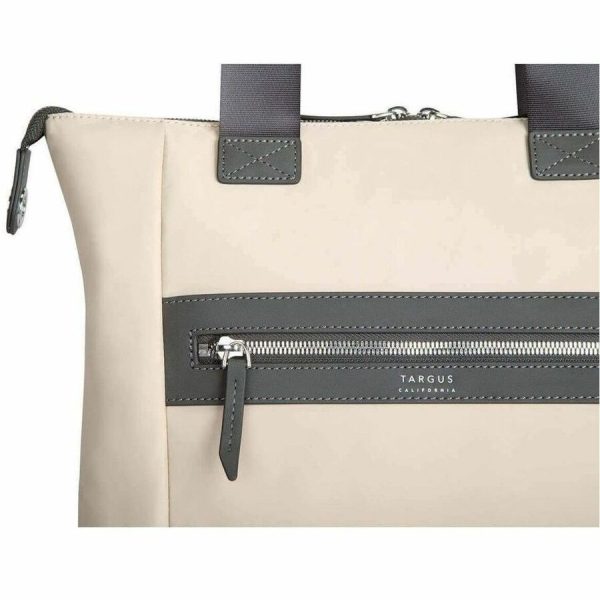 Targus Newport TBO00206GL Carrying Case (Tote) for 15" Notebook, Tablet, Accessories - Tan - Image 4
