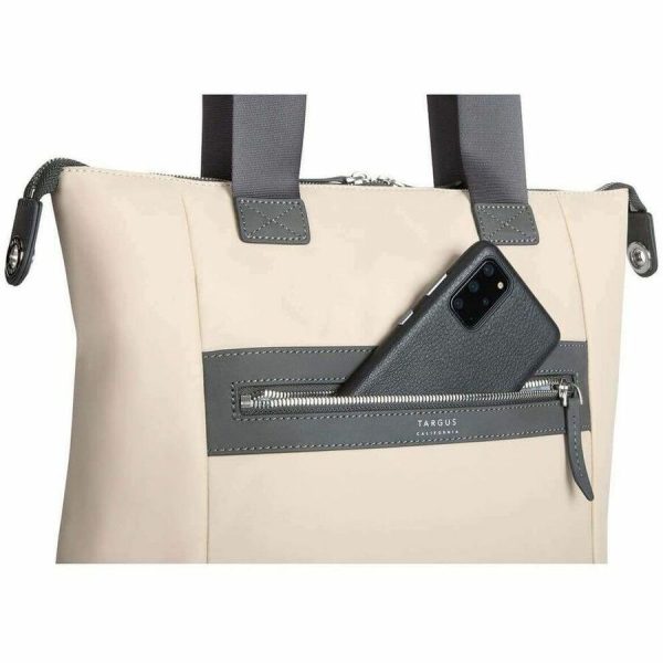 Targus Newport TBO00206GL Carrying Case (Tote) for 15" Notebook, Tablet, Accessories - Tan - Image 8