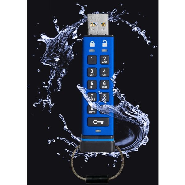 iStorage datAshur PRO 32 GB | Secure Flash Drive | FIPS 140-2 Level 3 Certified | Password protected | Dust/Water Resistant | IS-FL-DA3-256-32 - Image 3