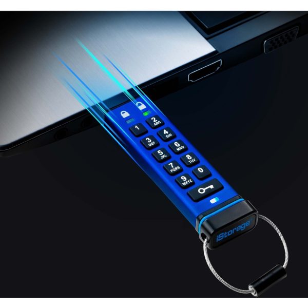 iStorage datAshur PRO 32 GB | Secure Flash Drive | FIPS 140-2 Level 3 Certified | Password protected | Dust/Water Resistant | IS-FL-DA3-256-32 - Image 4