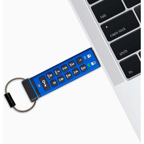 iStorage datAshur PRO 32 GB | Secure Flash Drive | FIPS 140-2 Level 3 Certified | Password protected | Dust/Water Resistant | IS-FL-DA3-256-32 - Image 5