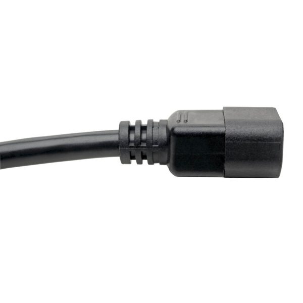 Eaton Tripp Lite Series Heavy-Duty PDU Power Cord, Locking C13 to C14 - 15A, 250V, 14 AWG, 6 ft. (1.83 m) - Image 5