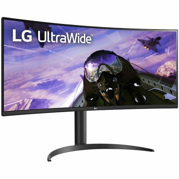 LG 34BP65C-B 34" Class UW-QHD Curved Screen LCD Monitor - Black - Image 2