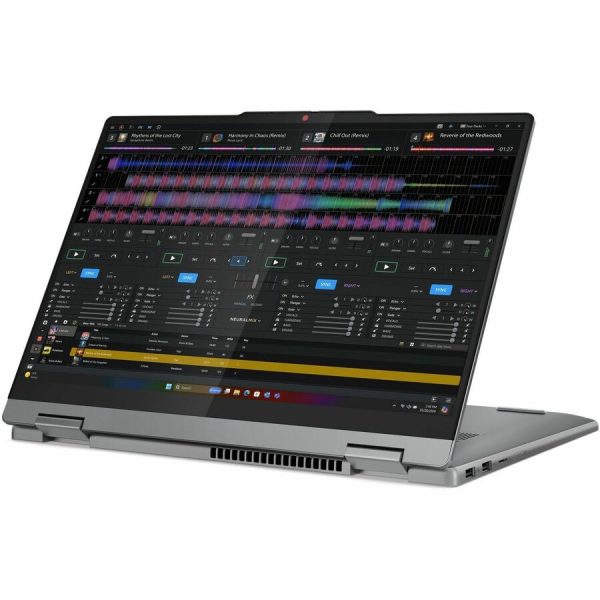Lenovo IdeaPad 5 14Q8X9 83GH0000US 14" Touchscreen Convertible Copilot+ PC 2 in 1 Notebook - WUXGA - Qualcomm Snapdragon X Plus X1P-42-100 - 16 GB - 1 TB SSD - English Keyboard - Luna Gray - Image 5