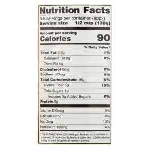 Omena Organics Organic Garbanzo Beans - Case of 12 - 15 OZ