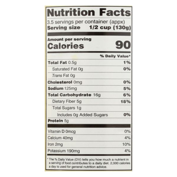 Omena Organics Organic Garbanzo Beans - Case of 12 - 15 OZ