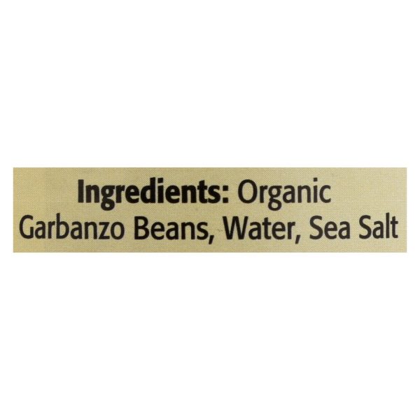 Omena Organics Organic Garbanzo Beans - Case of 12 - 15 OZ - Image 2