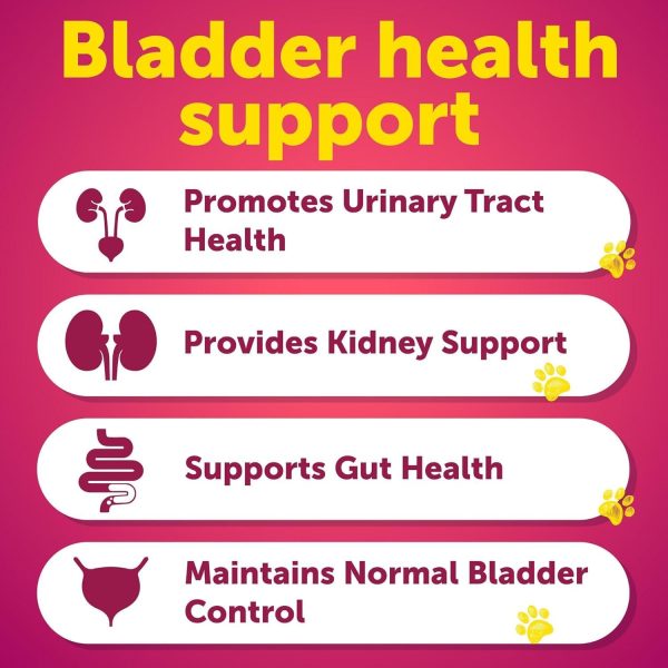Dog UTI Treatment   Cranberry Supplement & Bladder Control for Dogs   Urinary Tract Infection Incontinence Pill Bladder Stones   UTI Medicine Treats   120 Soft Chews for Kidney Support with Fish Oil - Image 3