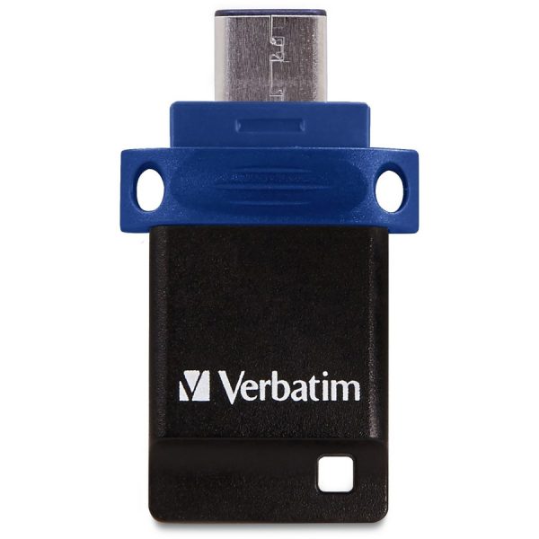 64GB Store 'n' Go Dual USB 3.2 Gen 1 Flash Drive for USB-C™ Devices - Blue - Image 11