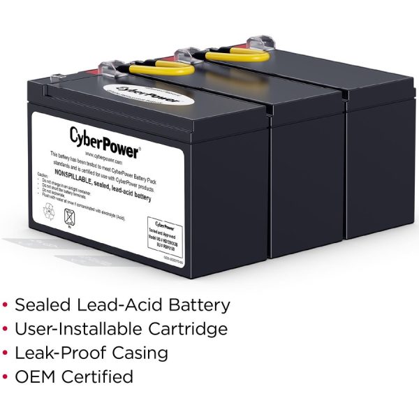CyberPower RB1290X3B Replacement Battery Cartridge - Image 3