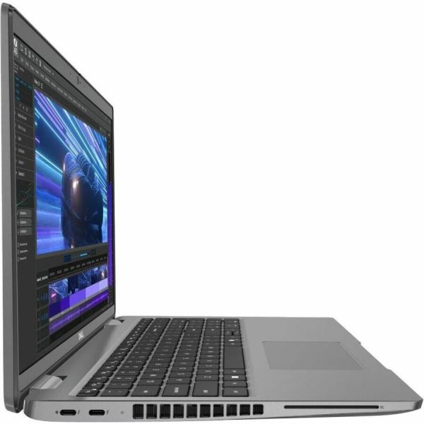 Dell Precision 3000 3591 15.6" Mobile Workstation - Full HD - Intel Core Ultra 7 155H - vPro Technology - 16 GB - 512 GB SSD - Titan Gray - Image 5