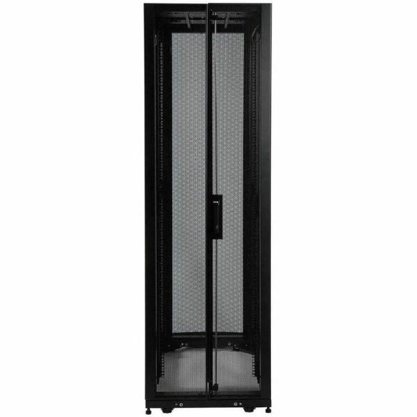 Eaton Tripp Lite Series SmartRack 42U Standard-Depth Rack Enclosure Cabinet with Doors and Side Panels - Image 2