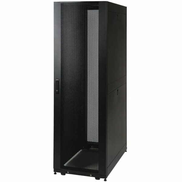 Eaton Tripp Lite Series SmartRack 42U Standard-Depth Rack Enclosure Cabinet with Doors and Side Panels - Image 5