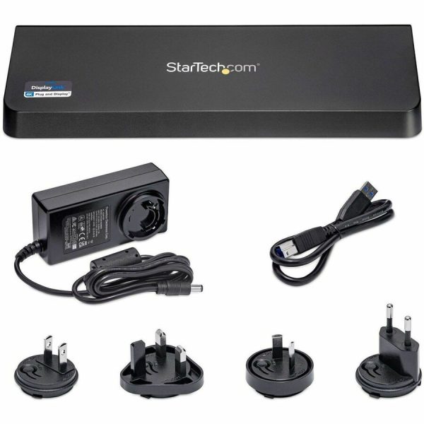 StarTech.com USB 3.0 Docking Station - Windows / macOS Compatible - Supports Dual Displays, HDMI / DisplayPort or 4K Ultra HD on a Single Monitor - USB3DOCKHDPC - Image 6