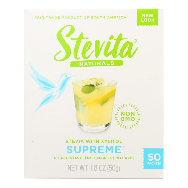 Stevita - Stevia Supreme Packets - CS of 6-50 PKT - Image 2