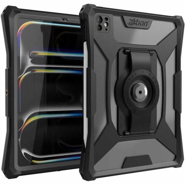 The Joy Factory aXtion Slim MH Rugged Carrying Case for 11" Apple iPad Pro 11 (2024) Tablet - Clear - Image 2