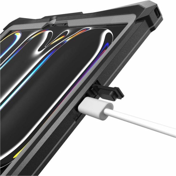 The Joy Factory aXtion Slim MH Rugged Carrying Case for 11" Apple iPad Pro 11 (2024) Tablet - Clear - Image 3