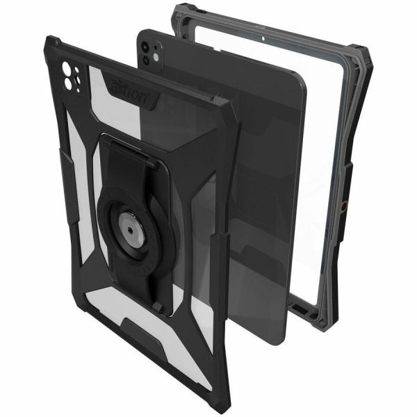 The Joy Factory aXtion Slim MH Rugged Carrying Case for 11" Apple iPad Pro 11 (2024) Tablet - Clear - Image 8