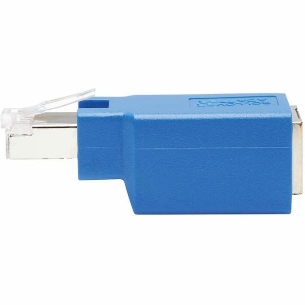 Eaton Tripp Lite Series Cisco Serial Console Rollover Adapter (M/F) - RJ45 to RJ45, Shielded, Blue - Image 5