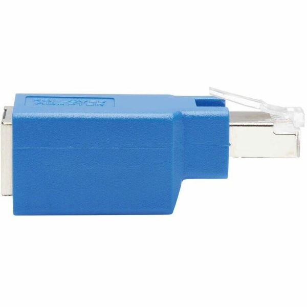 Eaton Tripp Lite Series Cisco Serial Console Rollover Adapter (M/F) - RJ45 to RJ45, Shielded, Blue - Image 6