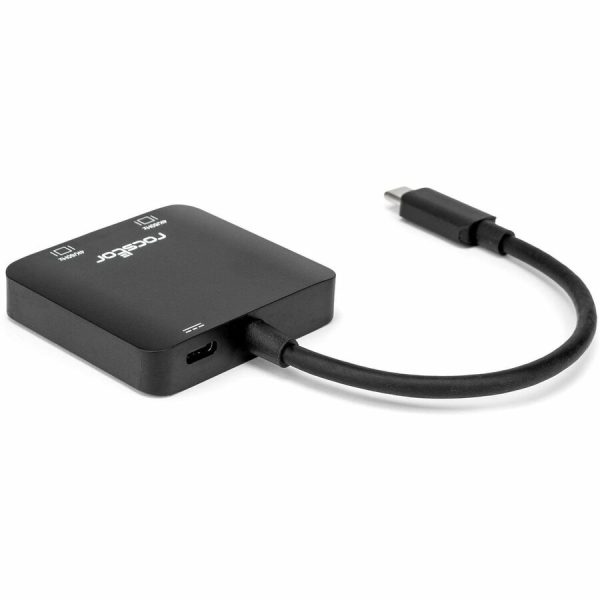Rocstor Premium USB-C to Dual HDMI 4K@60Hz, 1x USB-C 100W Power Delivery PD - Image 5
