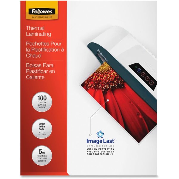 Fellowes Letter-Size Laminating Pouches - Image 10