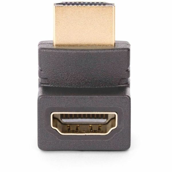 StarTech.com Down Angle HDMI 2.0 Adapter, Male to Female, Vertical 90-Degree Angled HDMI Port Saver, 4K 60Hz, High Speed HDMI Connector Extension - Image 4