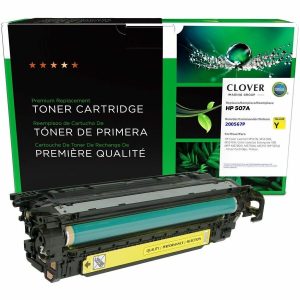 Clover Imaging Remanufactured Yellow Toner Cartridge for HP 507A (CE402A)