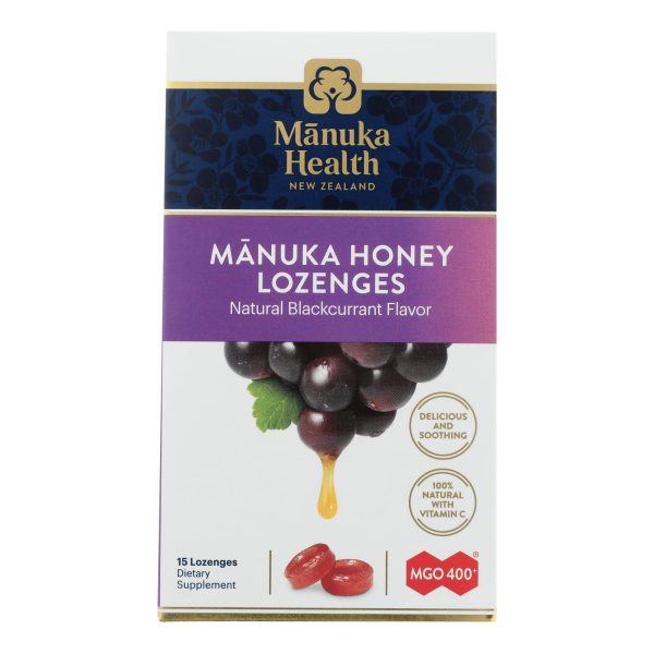Manuka Health - Loz Honey Mgo 400+ Blkcrnt - 1 Each 1-15 CT - Image 3