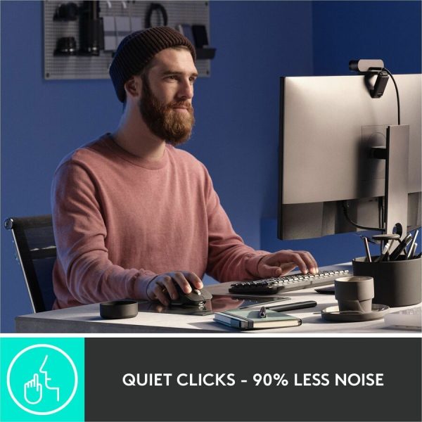 Logitech MX Master 3S - Wireless Performance Mouse with Ultra-fast Scrolling, Ergo, 8K DPI, Track on Glass, Black - Image 3