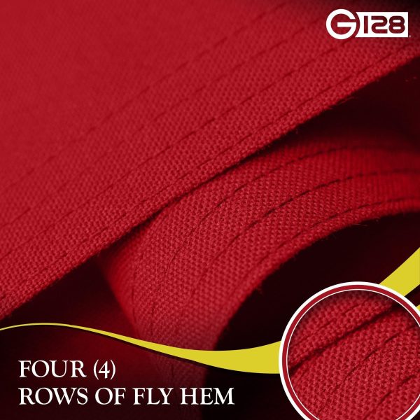 G128 10 Pack: Florida FL State Flag | 5x8 Ft | StormFlyer Series Embroidered 220GSM Spun Polyester | Embroidered Design, Indoor/Outdoor, Brass Grommets, Heavy Duty, All Weather - Image 5